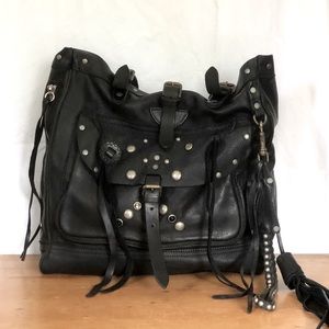 Ralph Lauren Collection Motorcycle Tote Bag